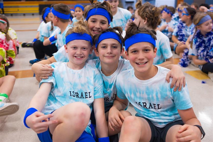 Scales Elementary students in the Fifth Grade Winter Olympics